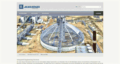 Desktop Screenshot of julius-berger-int.com